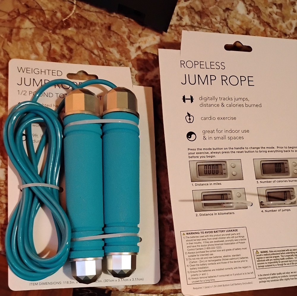Blue Jump Rope Available - Picture 3 of 4